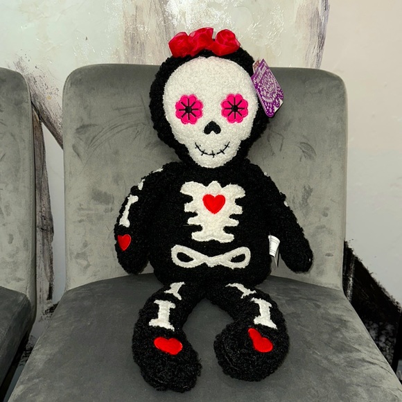 Halloween dia de los muertos skeleton Sloth shelf sitter doll 19” - Picture 1 of 5